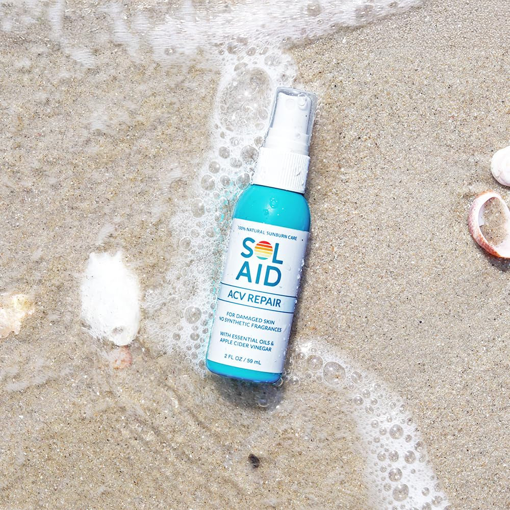 Sol Aid ACV Repair – 100% Natural after Sun Nourishing Mist (2 Fl Oz)