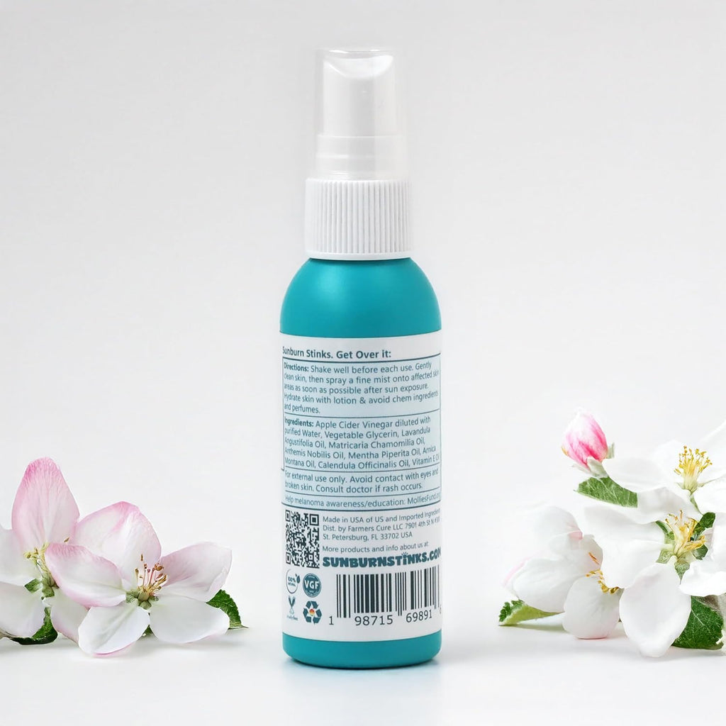 Sol Aid ACV Repair – 100% Natural after Sun Nourishing Mist (2 Fl Oz)
