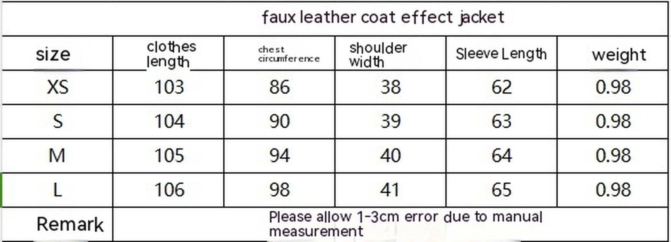 Autumn and Winter New Women'S Clothing Loose Fashion Casual Imitation Leather Coat