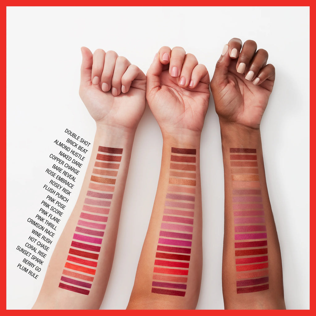 Color Sensational the Creams, Cream Finish Lipstick Makeup, on Fire Red, 0.15 Oz.