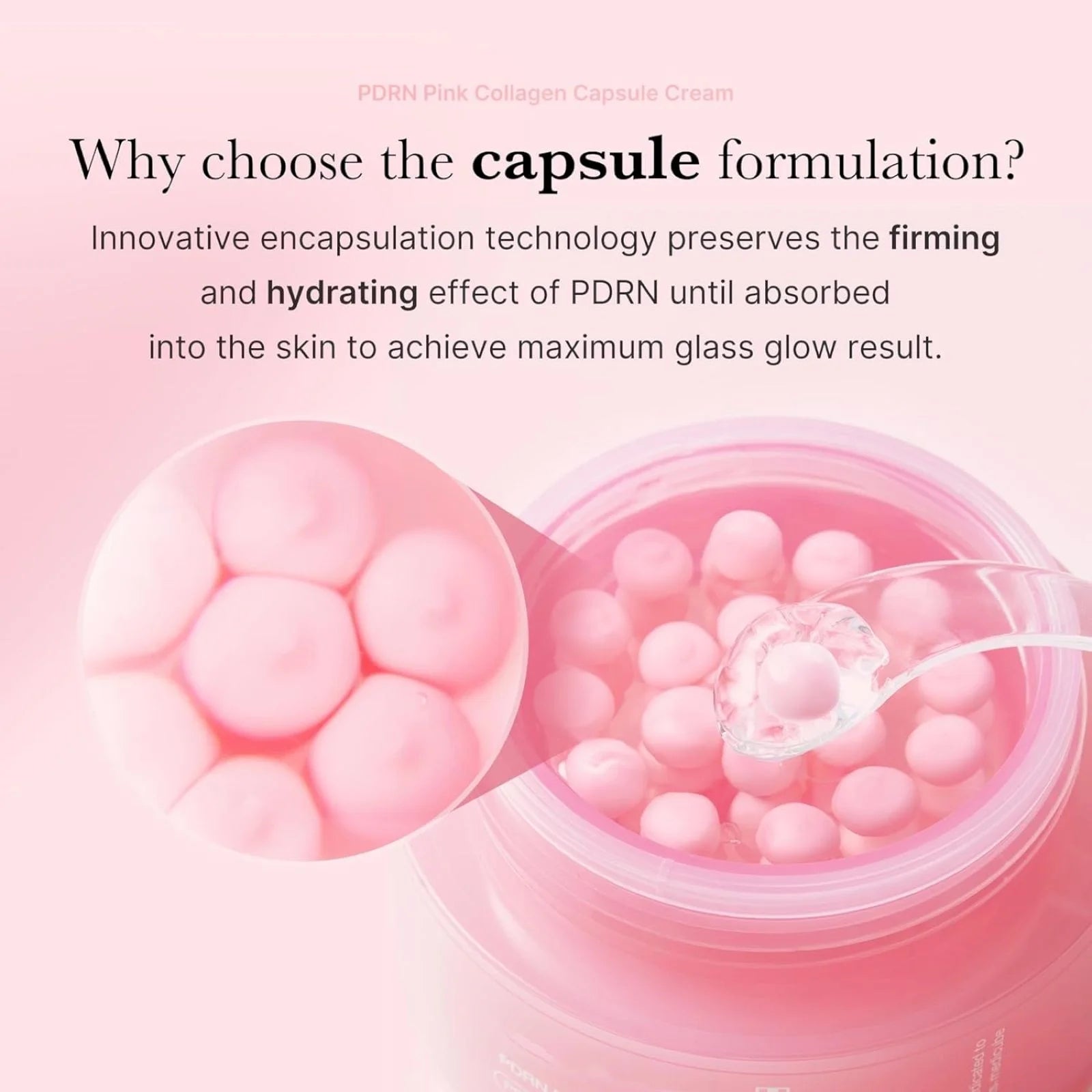 DNA PDRN Collagen Capsule Moisturizer - Korean Skincare, Lightweight Gel Cream, Improves Skin Tone, Hydrating Glow Formula, Anti-Aging PDRN Complex, for Sensitiv Makeup Organizers