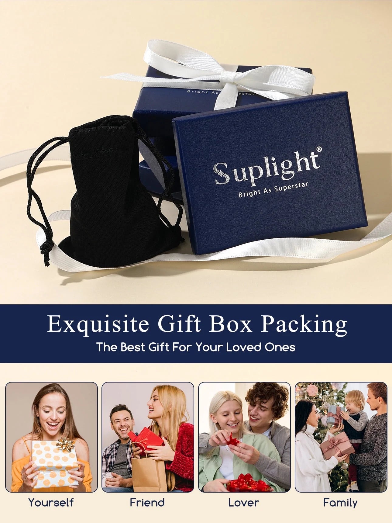 Silver Necklace for Women 925 Sterling Silver Birthstone Love Heart Necklace