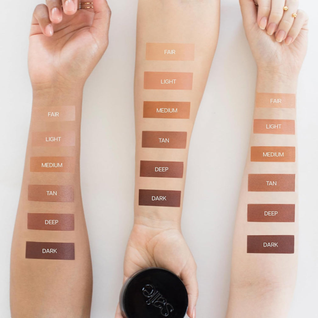 Sun Melt Cream Bronzer - Buildable Balm Face Bronzer for Effortless Sculpting - Cream Contour Enriched with Vitamin C, Nourishing Skincare Ingredients & a Natural Finish - Dark Bronze (1 Oz)