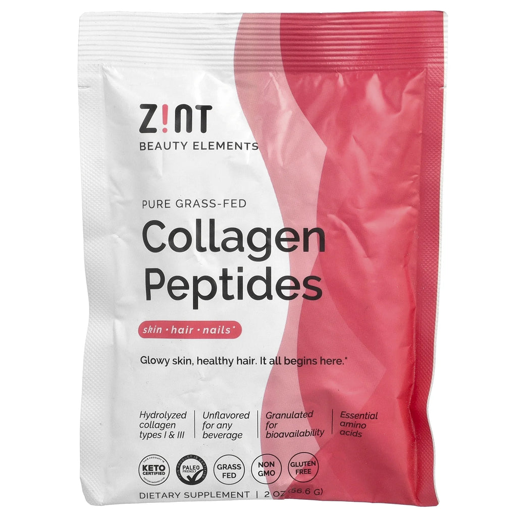 Grass-Fed Beef Collagen, Hydrolyzed Collagen Types I & III, 2 Oz (56.6 G)