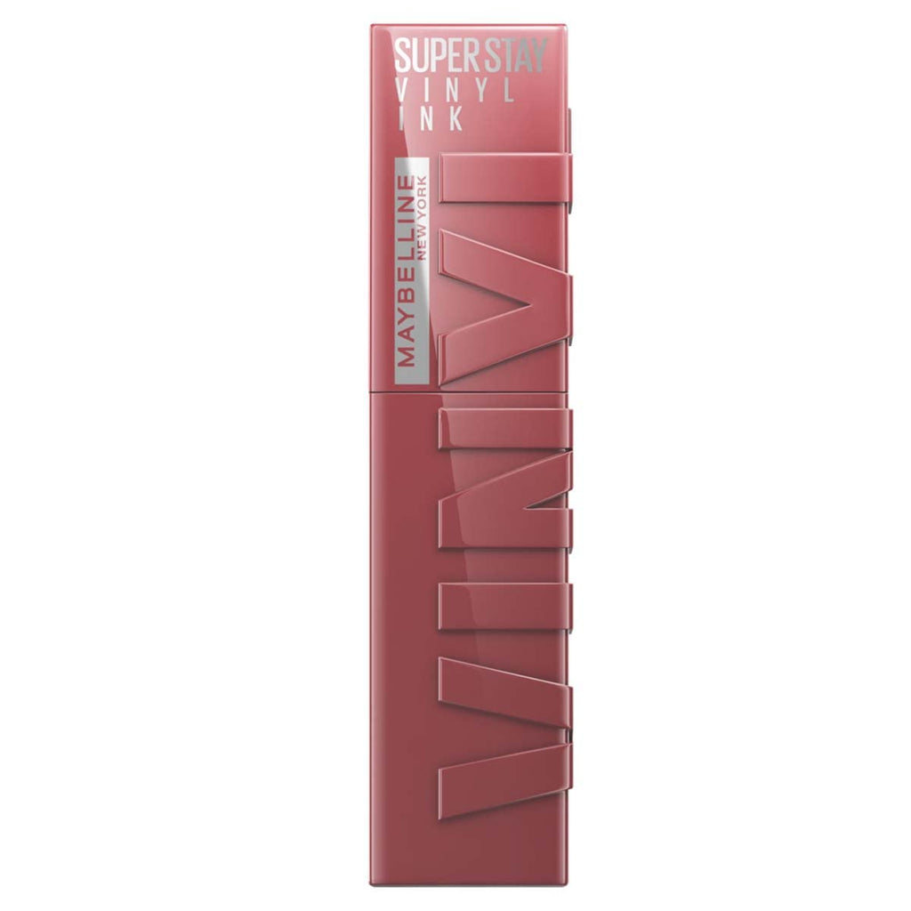Super Stay Vinyl Ink Longwear No-Budge Liquid Lipcolor Makeup Bundle with Red-Hot 0.14 Fl Oz and Witty 0.14 Fl Oz