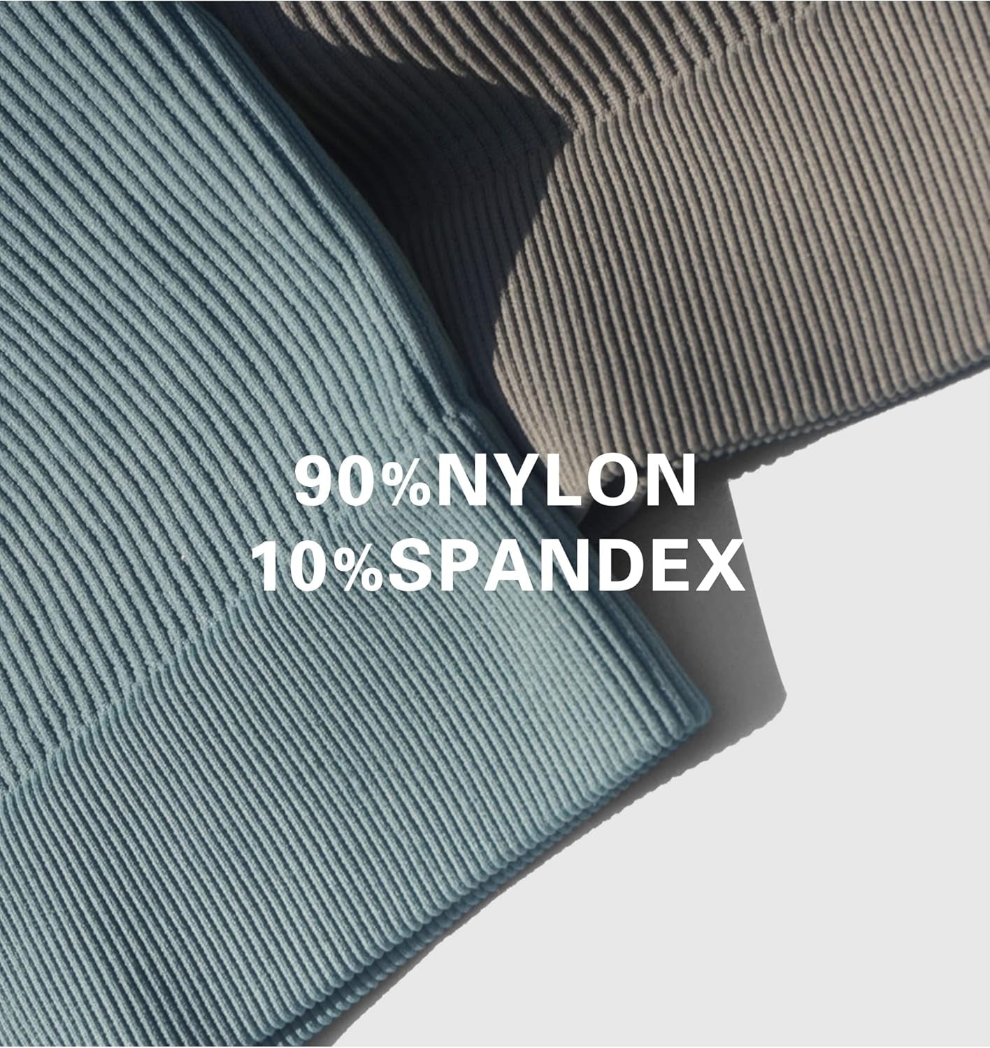 Women Workout Sets 2 Pieces Long Sleeve Yoga Outfits Gym Clothes Seamless Ribbed Crop Top High Waist Leggings