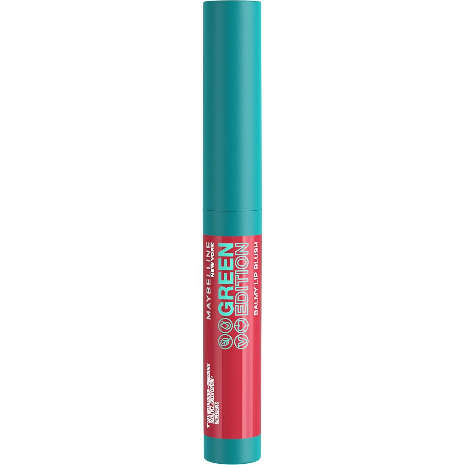 Green Edition Balmy Lip Blush, Formulated with Mango Oil, Dusk, Cherry Pink, 1 Count