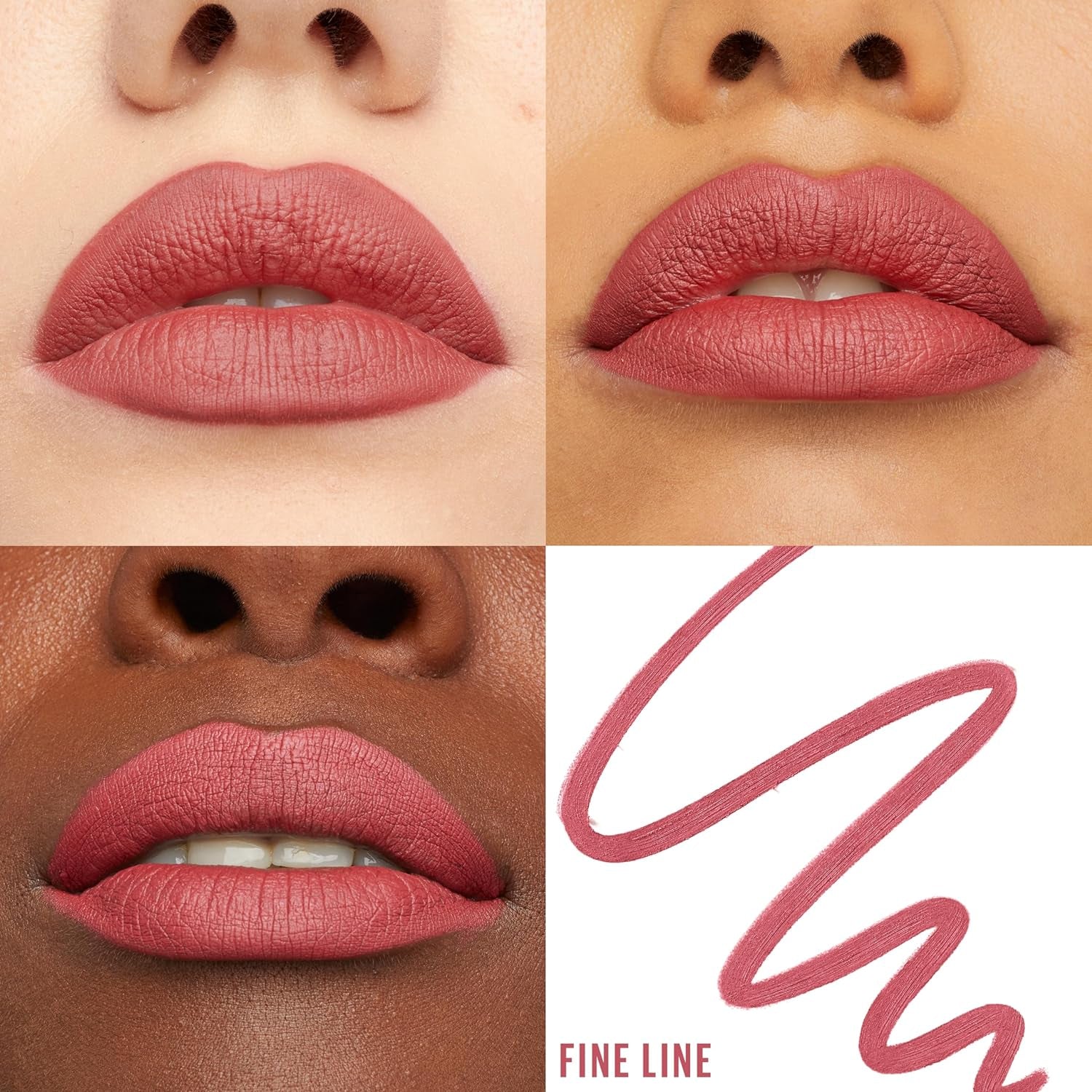 Lifter Liner Lip Liner Pencil with Hyaluronic Acid, Fine Line, 1 Count