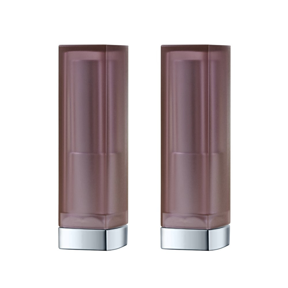 Color Sensational Creamy Matte Lipstick, Touch of Spice, 2 Count