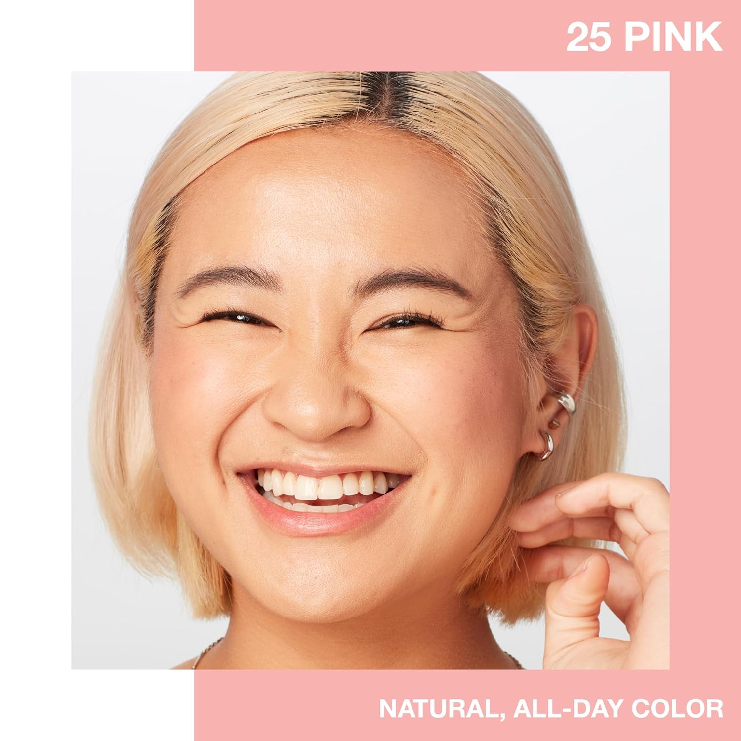 Fit Me Blush, Lightweight, Smooth, Blendable, Long-Lasting All-Day Face Enhancing Makeup Color, Pink, 1 Count