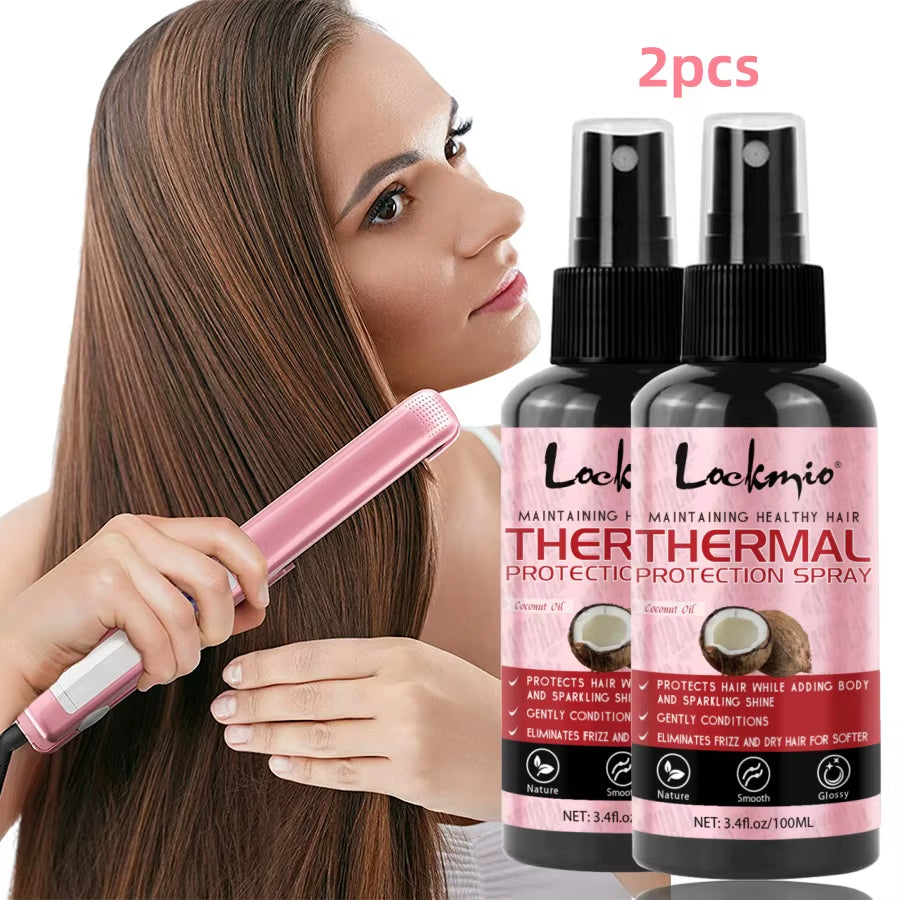 Thermal Protection Spray for Hair – Heat & UV Defense, Moisturizing Hair Care for Women