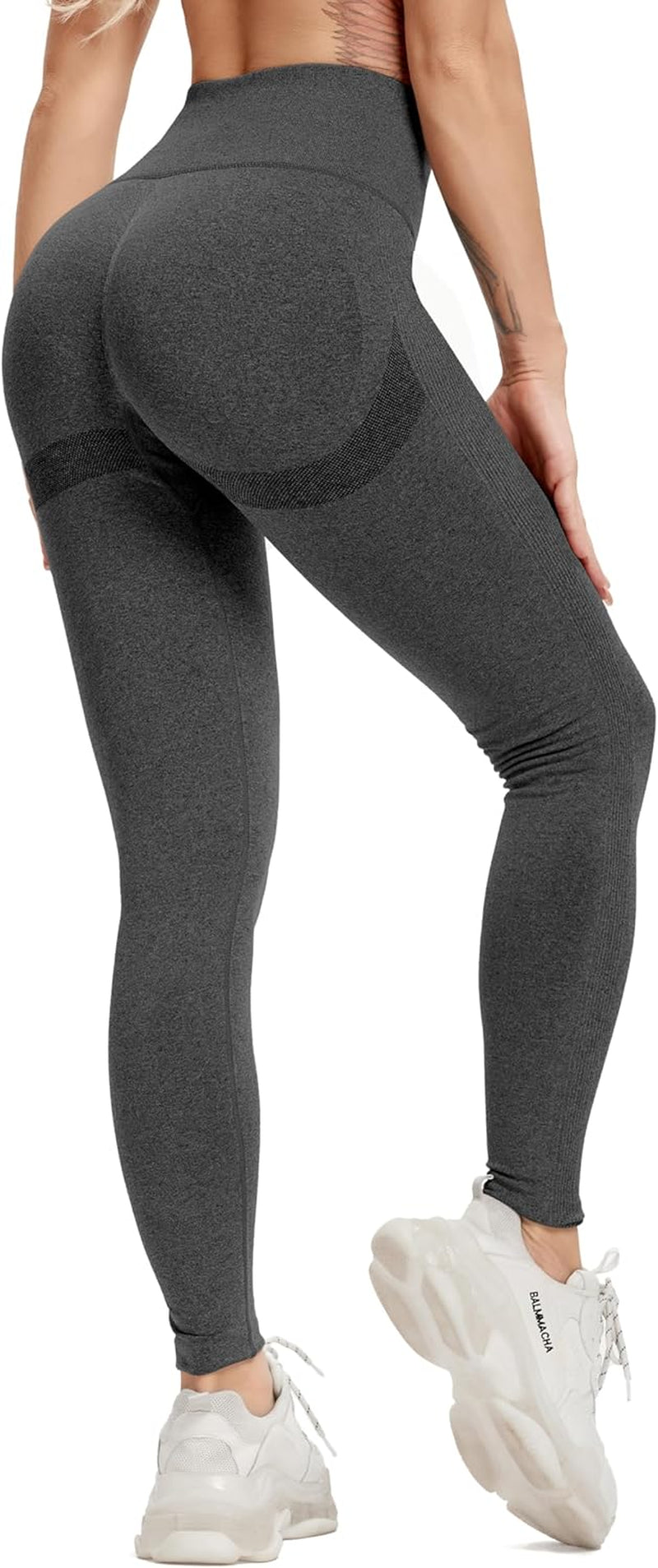 Women'S High Waist Workout Seamless Scrunch Booty Leggings Butt Lift Gym Fitness Girl Sport Active Yoga Pants