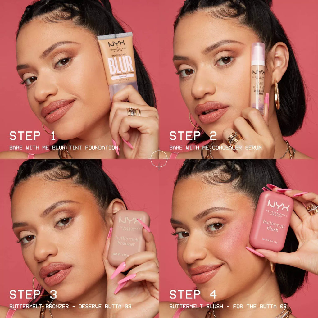 NYX Professional Makeup Buttermelt Blush - 0.17Oz