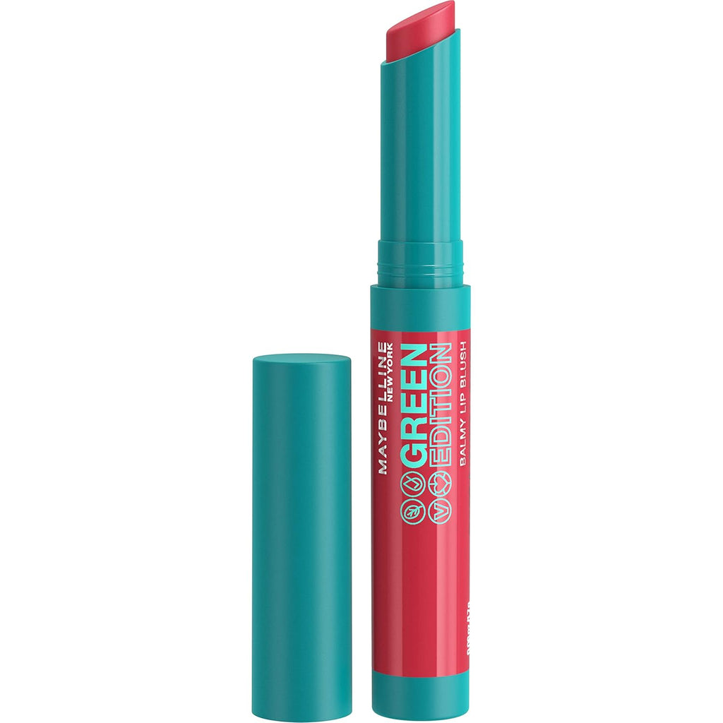 Green Edition Balmy Lip Blush, Formulated with Mango Oil, Dusk, Cherry Pink, 1 Count