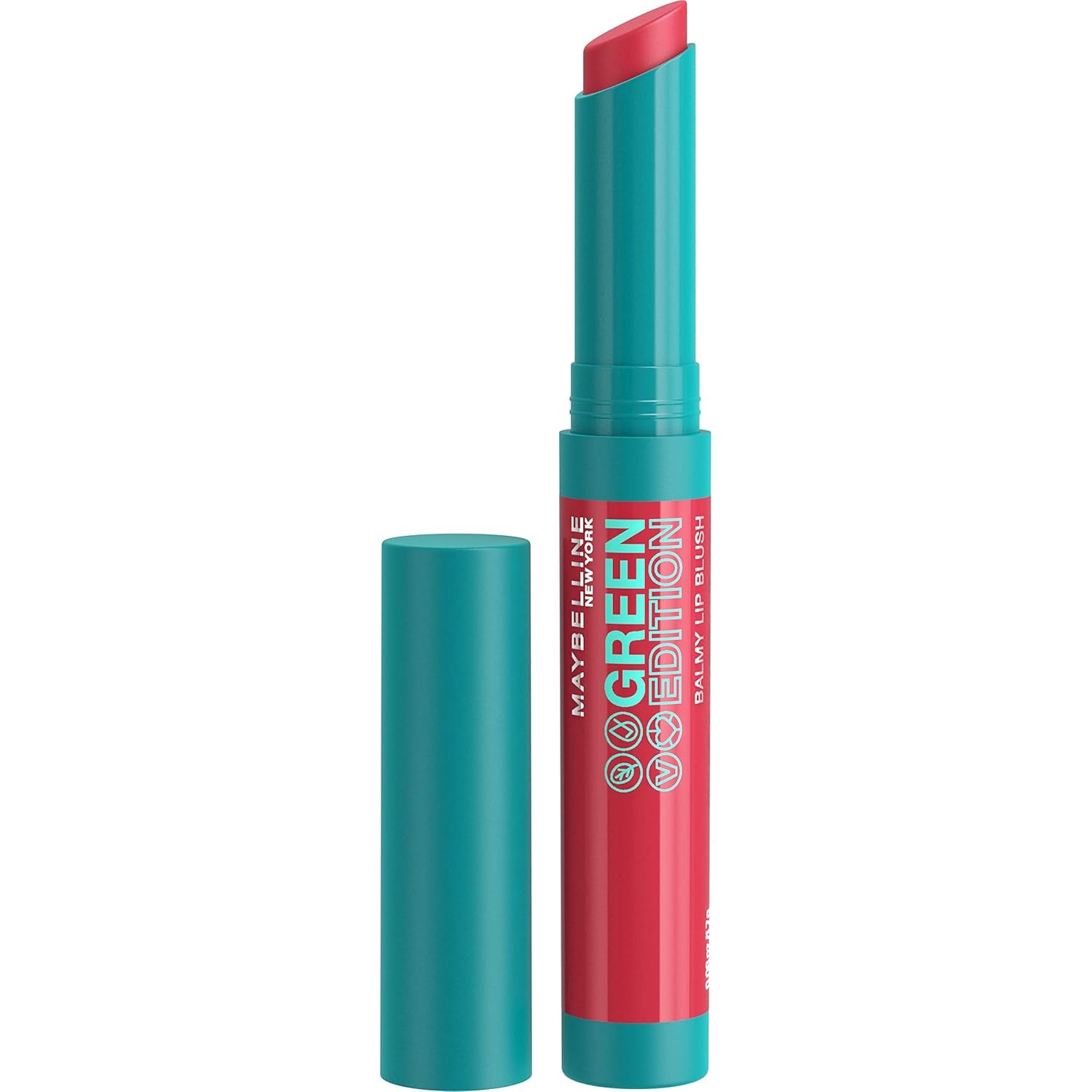 Green Edition Balmy Lip Blush, Formulated with Mango Oil, Dusk, Cherry Pink, 1 Count