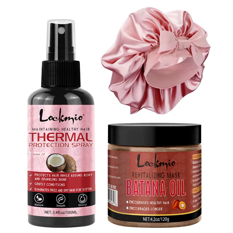 Thermal Protection Spray for Hair – Heat & UV Defense, Moisturizing Hair Care for Women