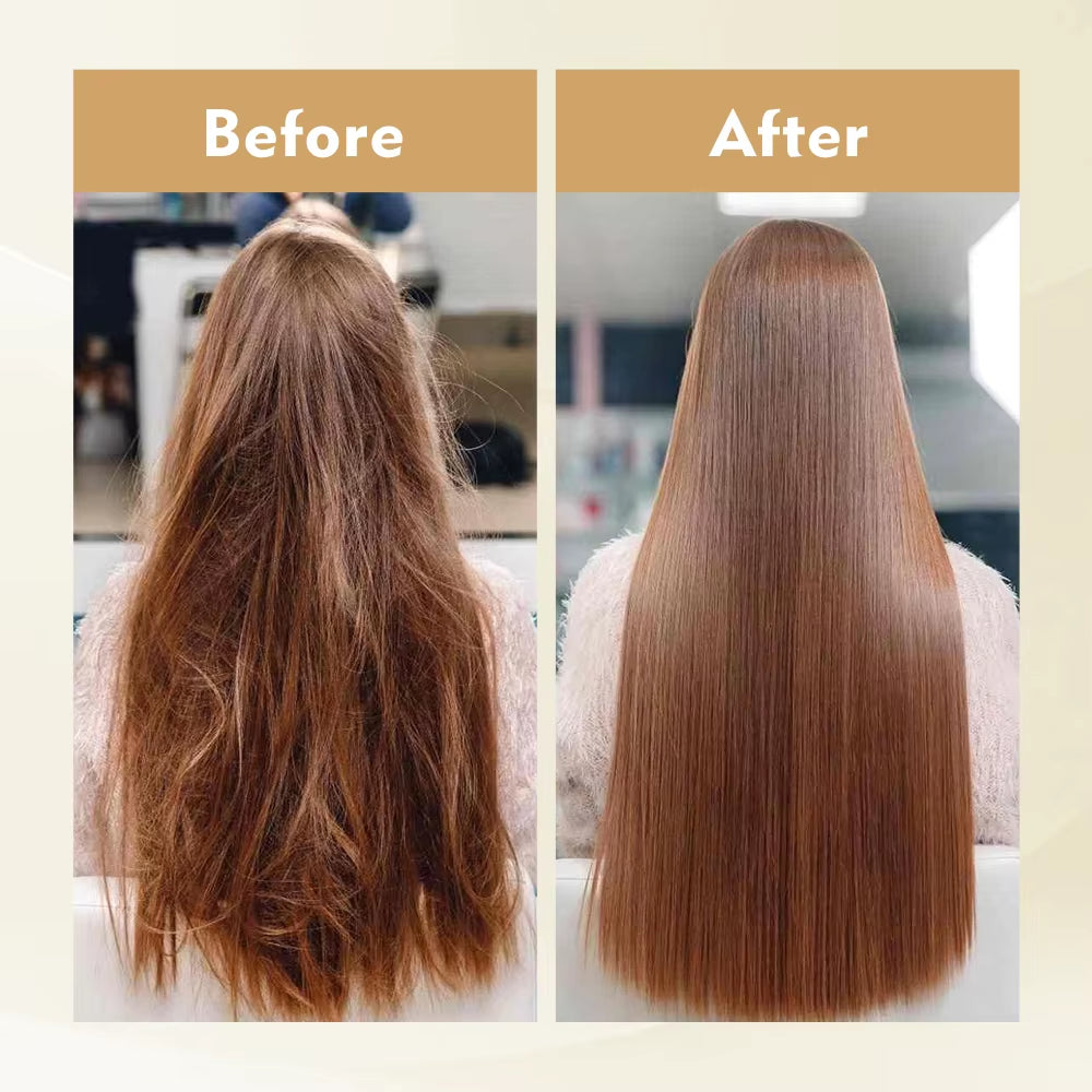 Collagen Hair Treatment Deep Repair Conditioning Argan Oil Hair Mask Essence for Dry Damaged Hair 100Ml/500Ml