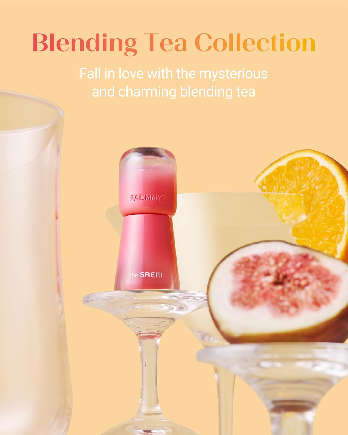 Saemmy'S Ade Shot Tint - Korean Lip Titnt, Water Gel Lip Stain with Plump Glowy Moisturizing Finish, Buildable Radiant Gloss, Long-Lasting Comfort, 0.1 Fl.Oz. (06 Apple Cinnamon)