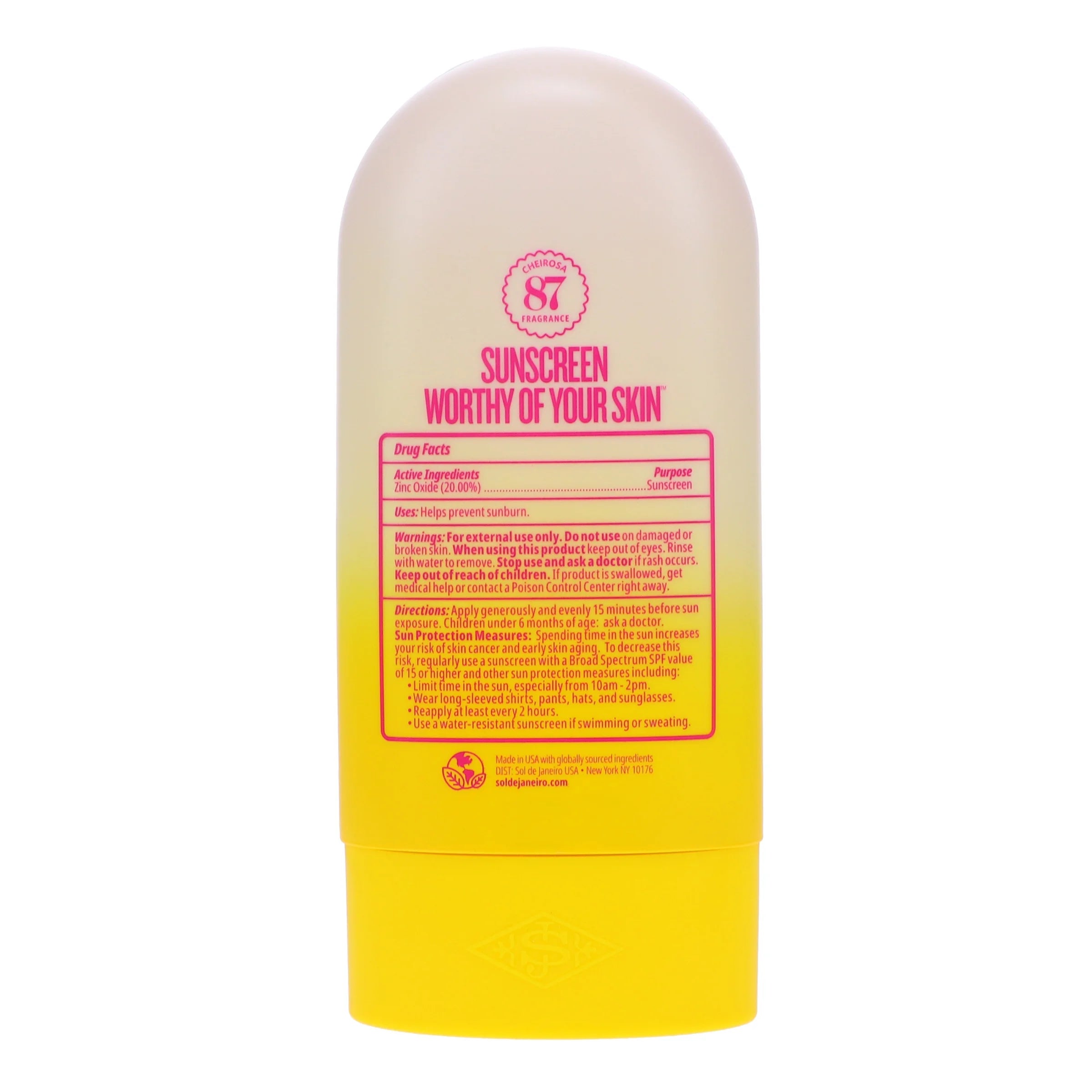 Rio Radiance SPF 50 Body Lotion Cheirosa 87 Fragrance 6.7 Oz