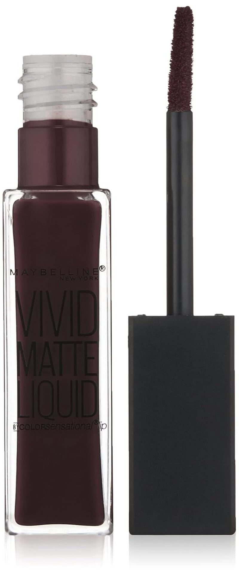 Color Sensational Vivid Matte Liquid Lipstick, Possessed Plum, 0.26 Fl. Oz.