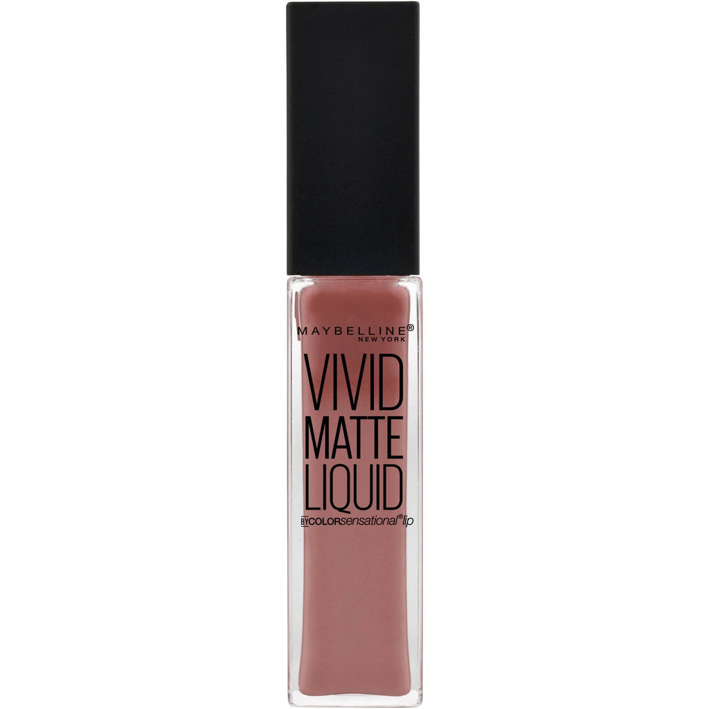 Color Sensational Vivid Matte Liquid Lipstick, Grey Envy, 0.26 Fl Oz