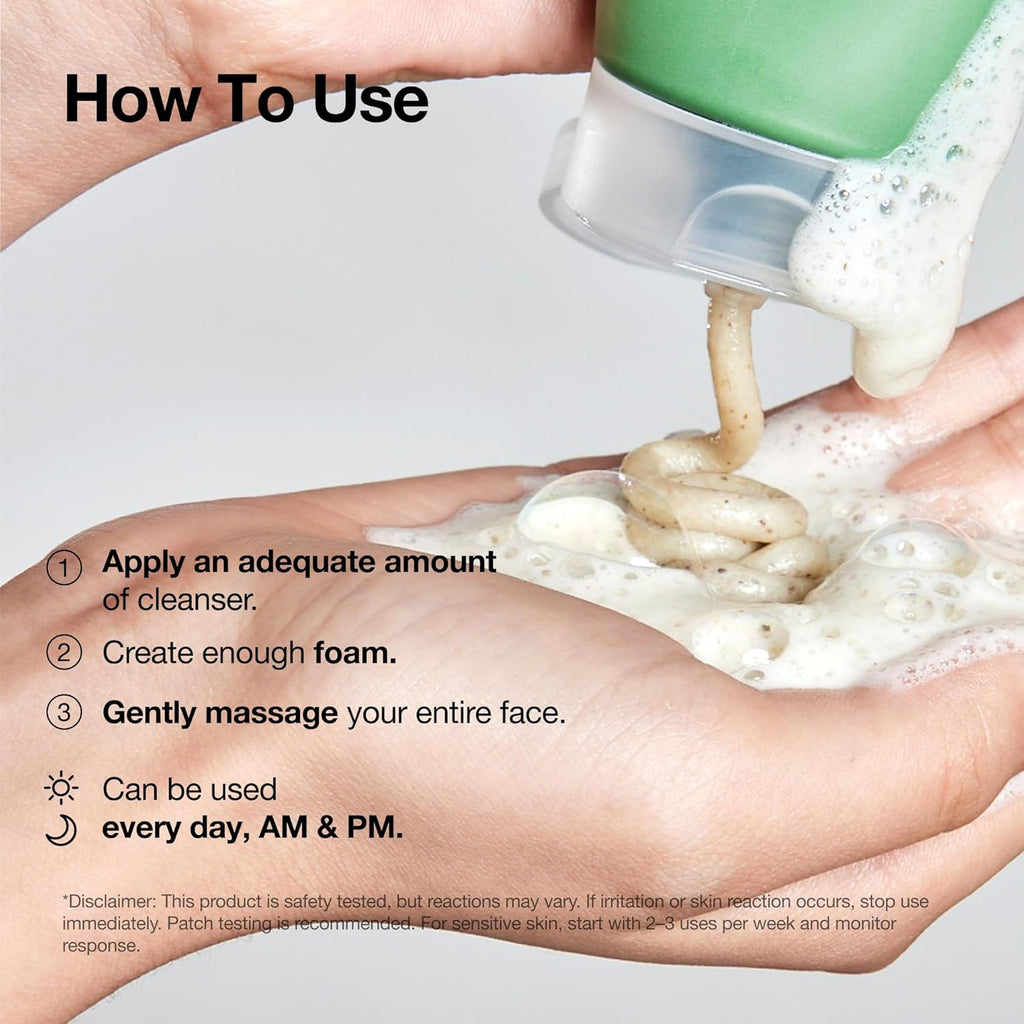 Heartleaf Quercetinol Pore Deep Cleansing Foam, Facial Cleanser, for Double Cleansing, BHA, Hyaluronic Acid, Glycerin, Face Wash, Blackhead Remover, Korean Skincare (150Ml/5.07 Fl.Oz.)