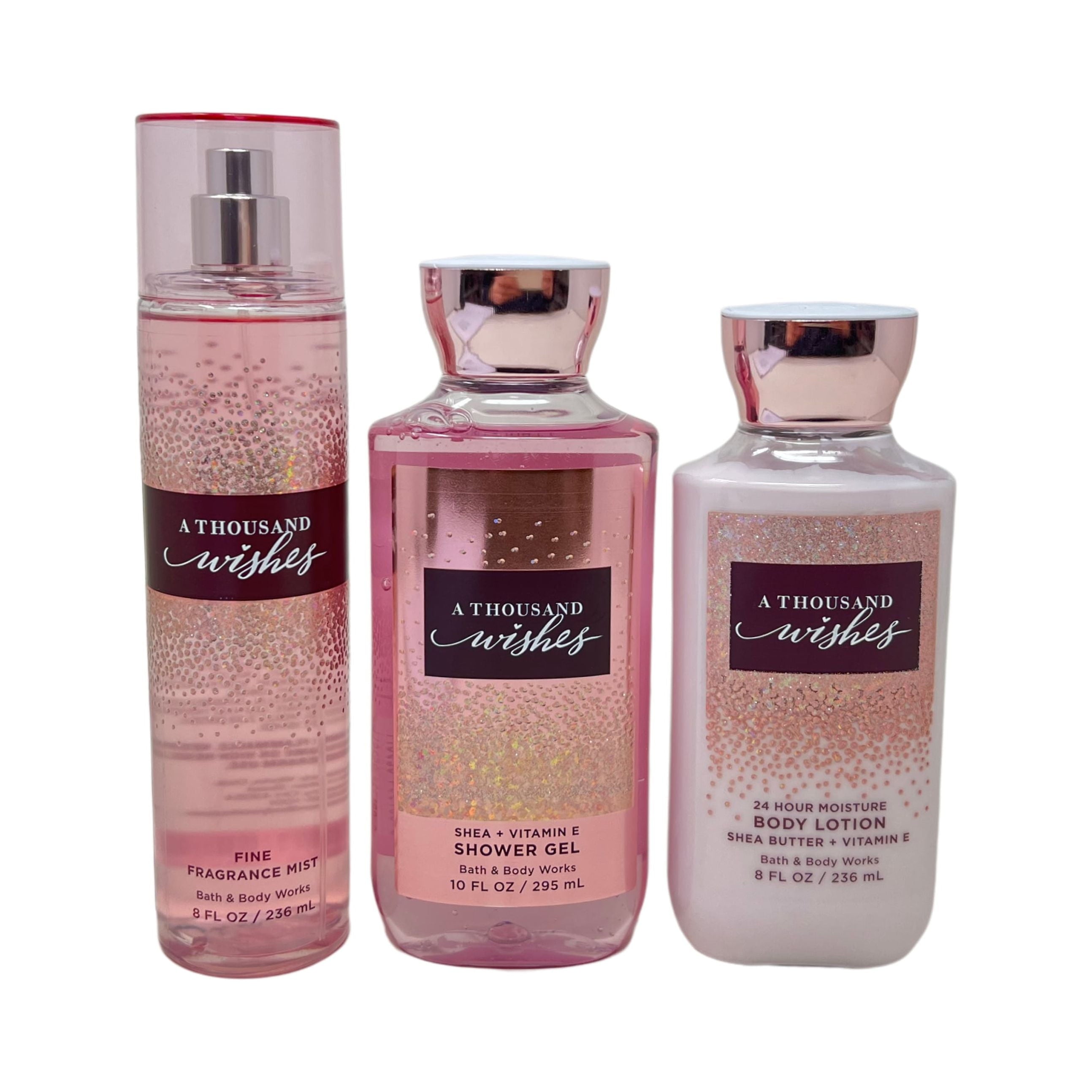 a Thousand Wishes Body Set - Shower Gel, Body Lotion & Fragrance Mist