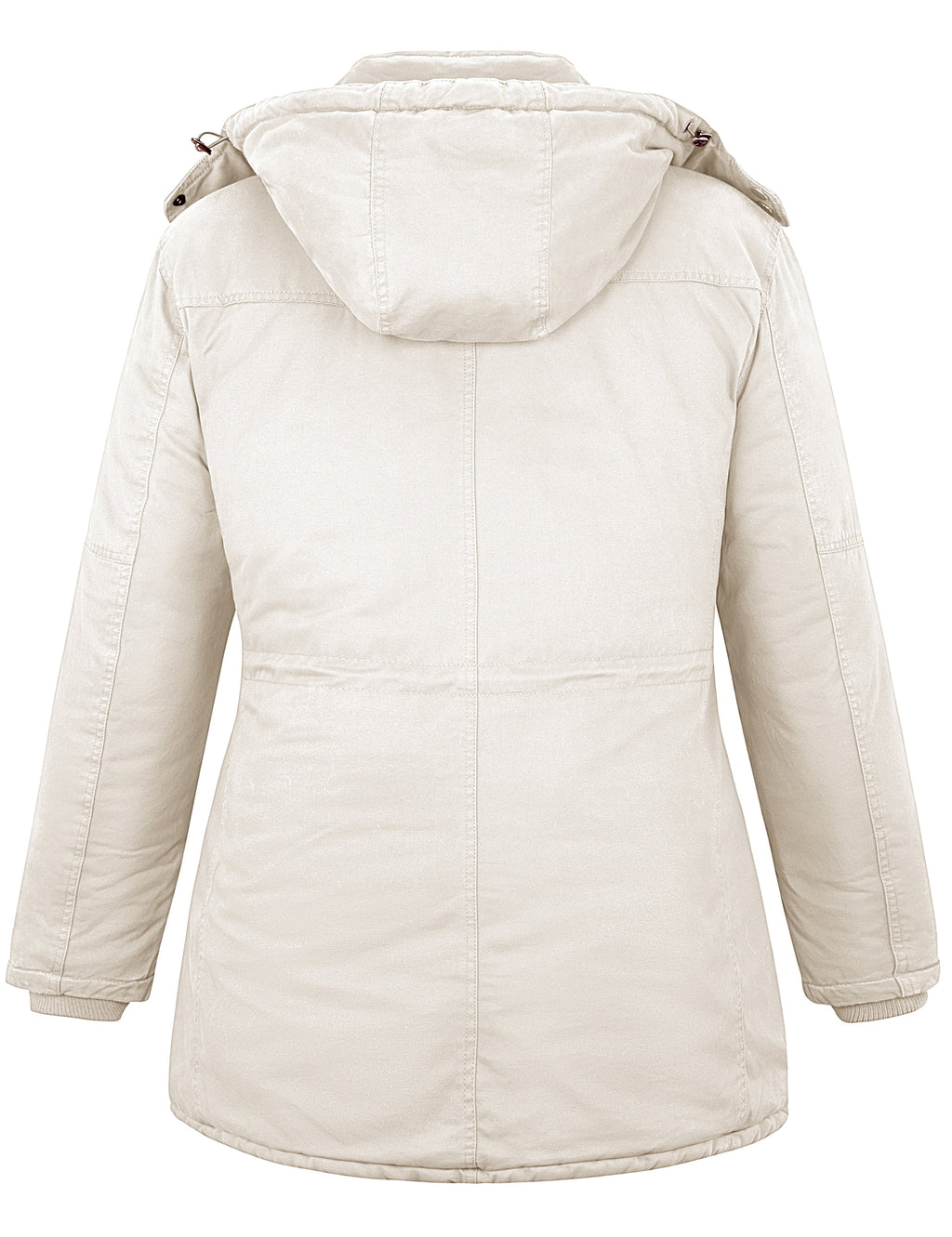 Women'S plus Size Winter Coat Warm Puffer Coat Jacket Winter Jacket Beige 4X