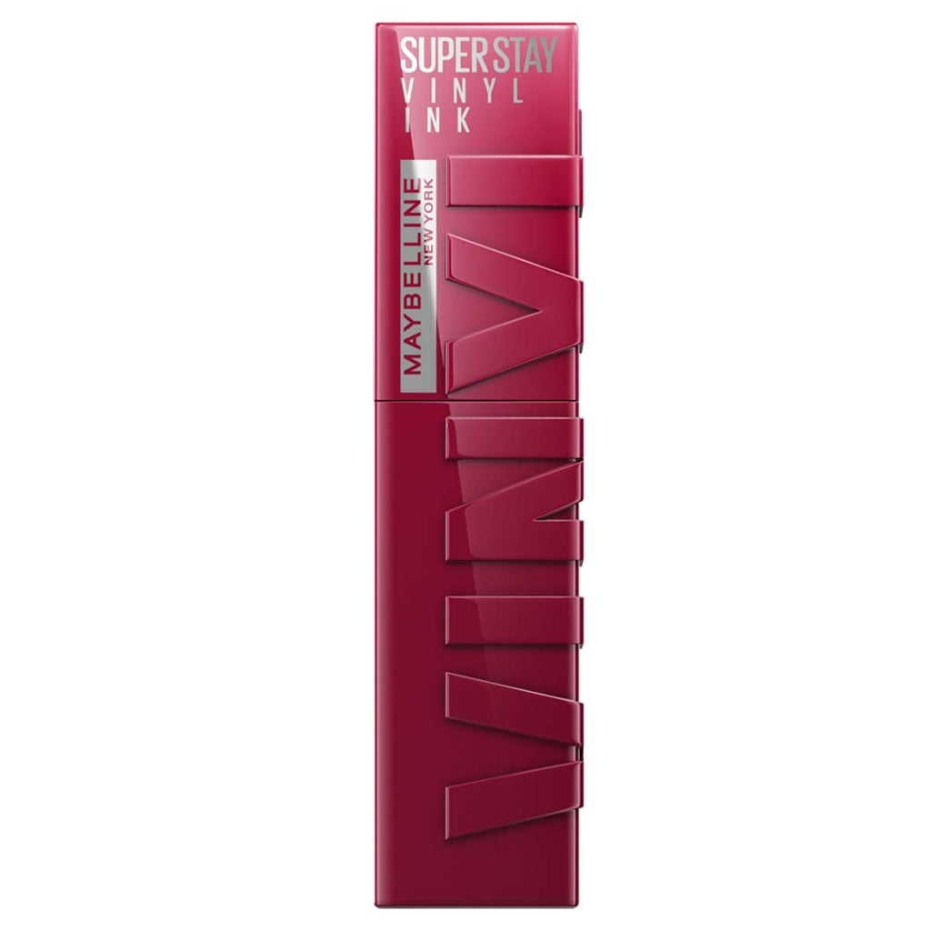 Super Stay Vinyl Ink Longwear No-Budge Liquid Lipcolor Berry Burgundy and Rose Mauve Nude, 0.14 Fl Oz Each, 2 Count