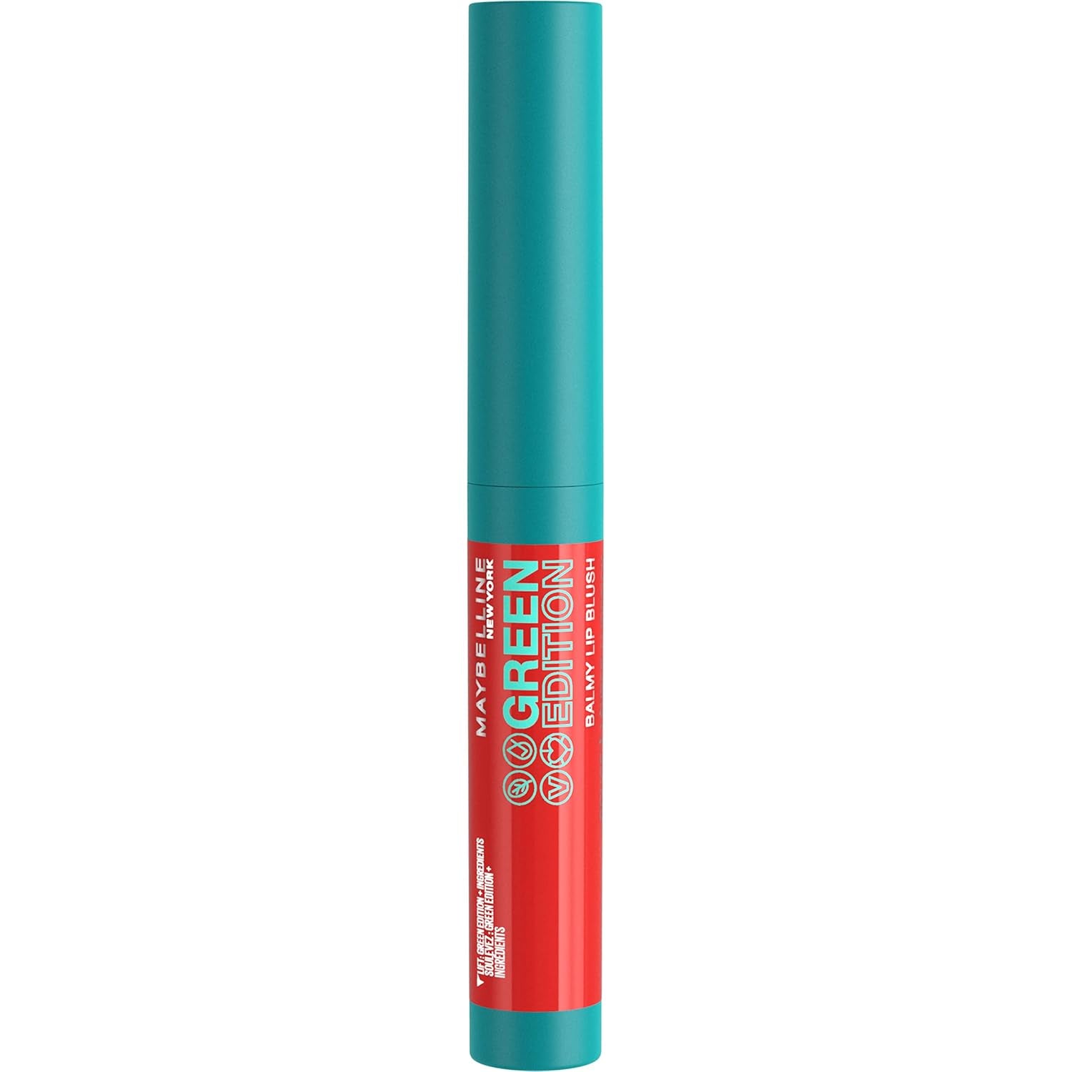 Green Edition Balmy Lip Blush, Formulated with Mango Oil, Sunshine, Sheer Coral, 1 Count (Pack of 2)