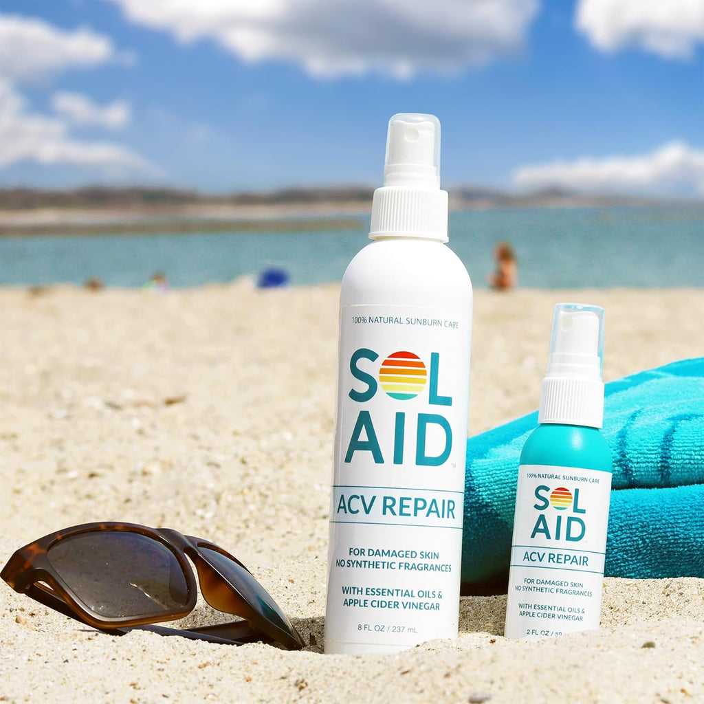 Sol Aid ACV Repair – 100% Natural after Sun Nourishing Mist (2 Fl Oz)