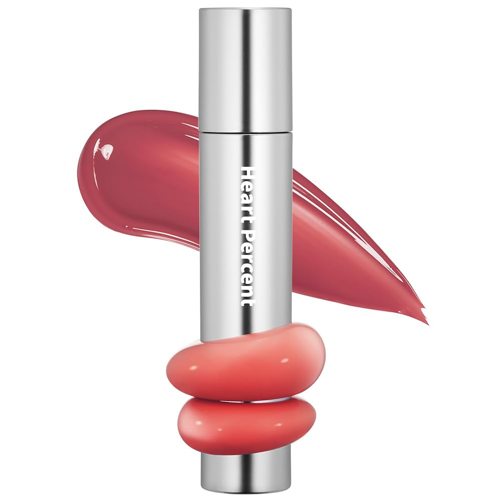 Dote on Mood One Way Glowy Tint, Glass-Like High Shine Glossy Finish W/Long-Lasting Luminous Color Lip Stain for Glowy Look, #05. Rosy Bomb