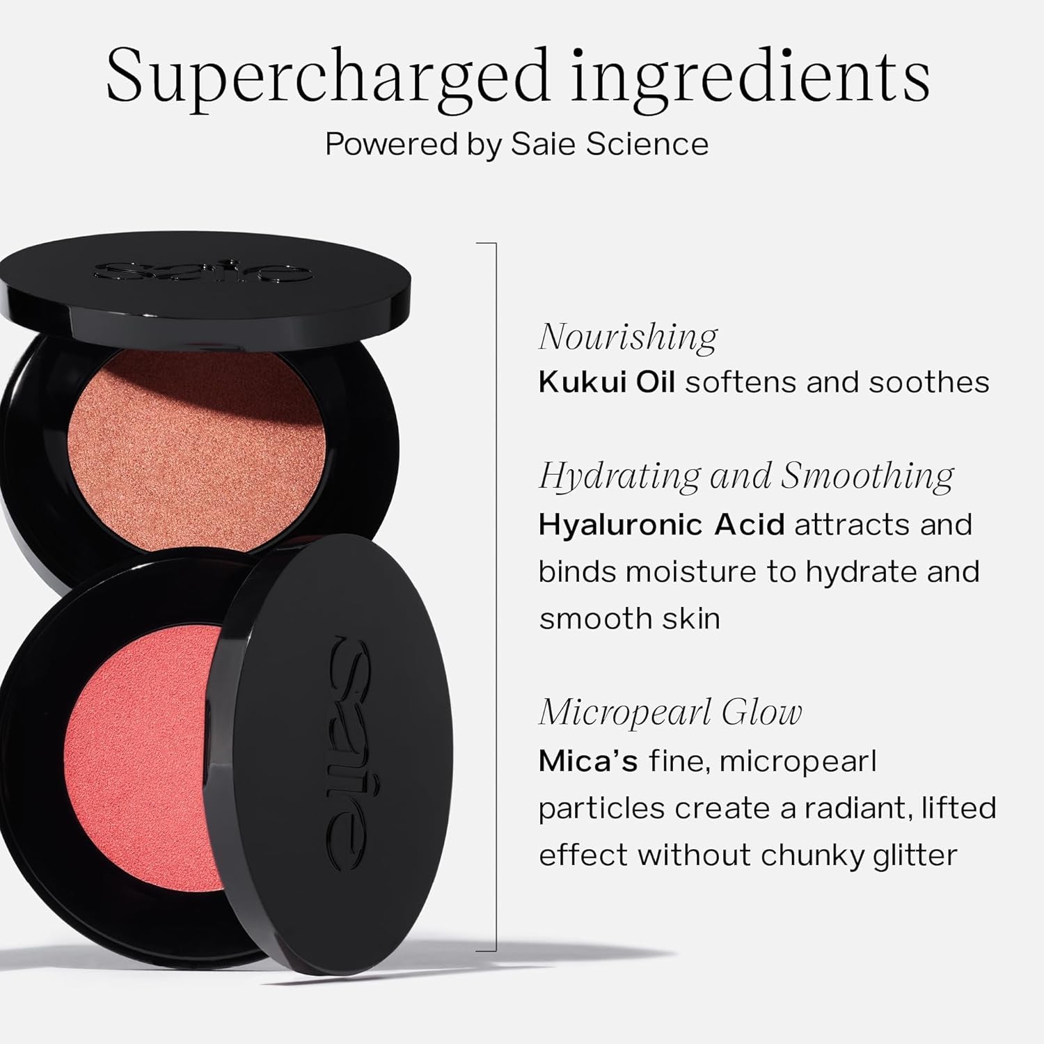 Glow Sculpt Multi-Use Highlighter + Cream Blush Refill - Lightweight with Hyaluronic Acid + Micropearl for Radiant, Glowing Skin - Pinkglow (.02 Oz)
