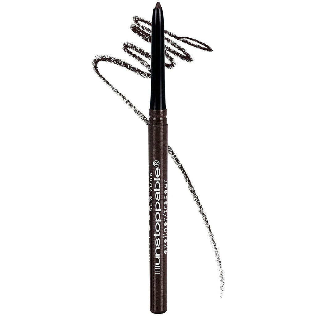 Unstoppable Waterproof Mechanical Brown Eyeliner Pencil, Easy to Apply, Smooth Glide, up to 24 Hour Wear, Espresso