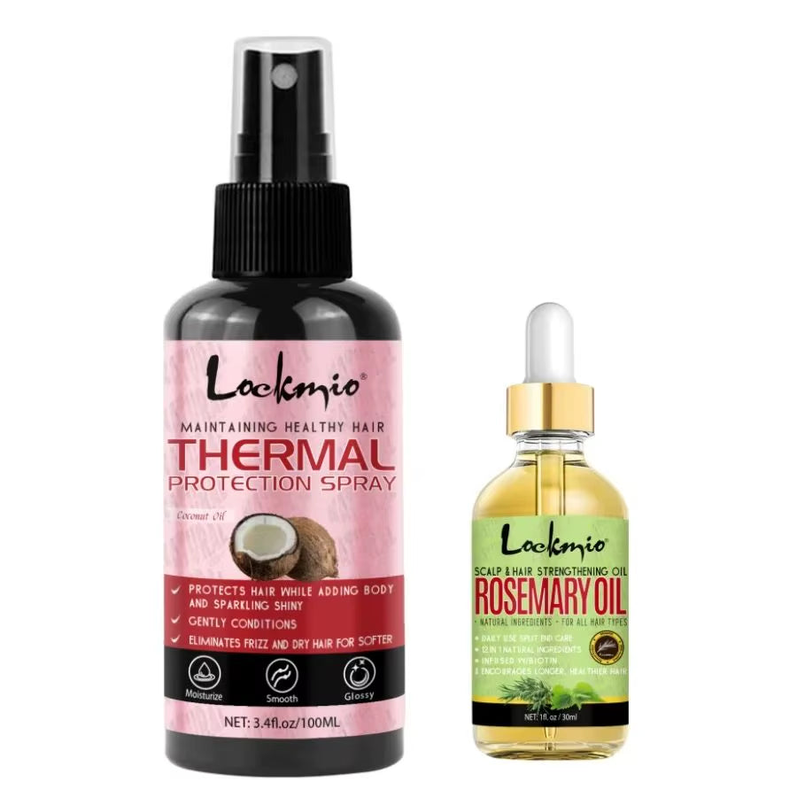 Thermal Protection Spray for Hair – Heat & UV Defense, Moisturizing Hair Care for Women