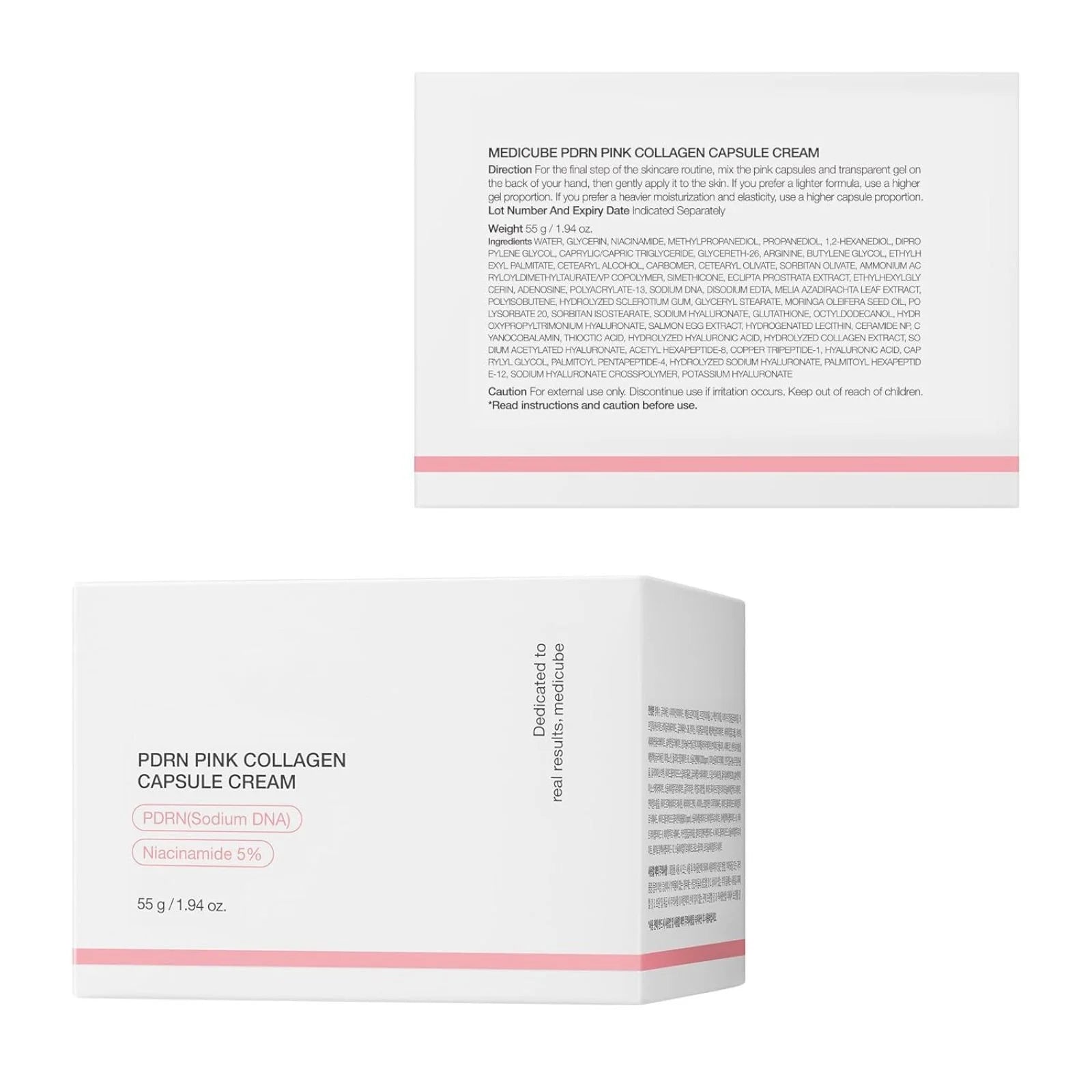 DNA PDRN Collagen Capsule Moisturizer - Korean Skincare, Lightweight Gel Cream, Improves Skin Tone, Hydrating Glow Formula, Anti-Aging PDRN Complex, for Sensitiv Makeup Organizers