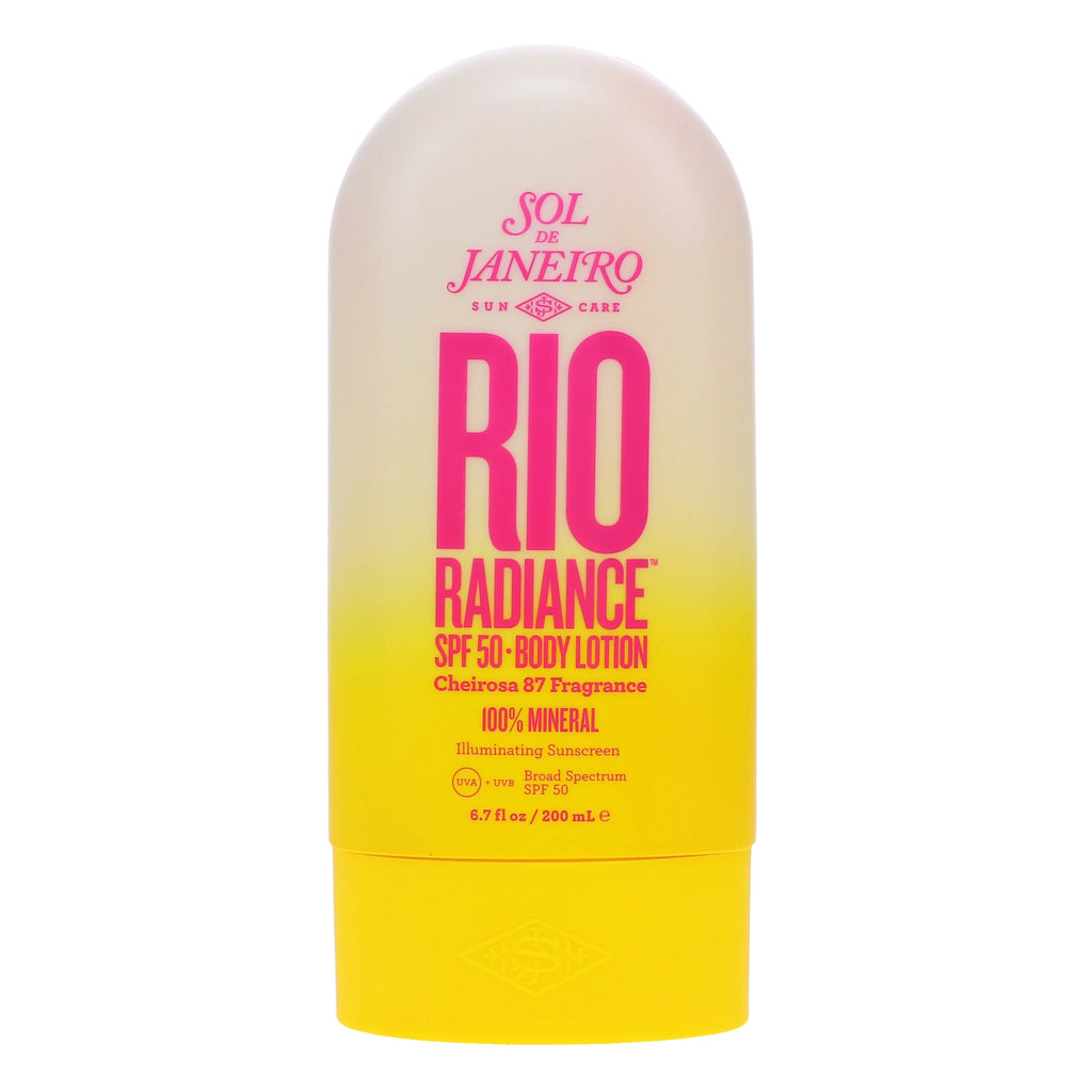 Rio Radiance SPF 50 Body Lotion Cheirosa 87 Fragrance 6.7 Oz