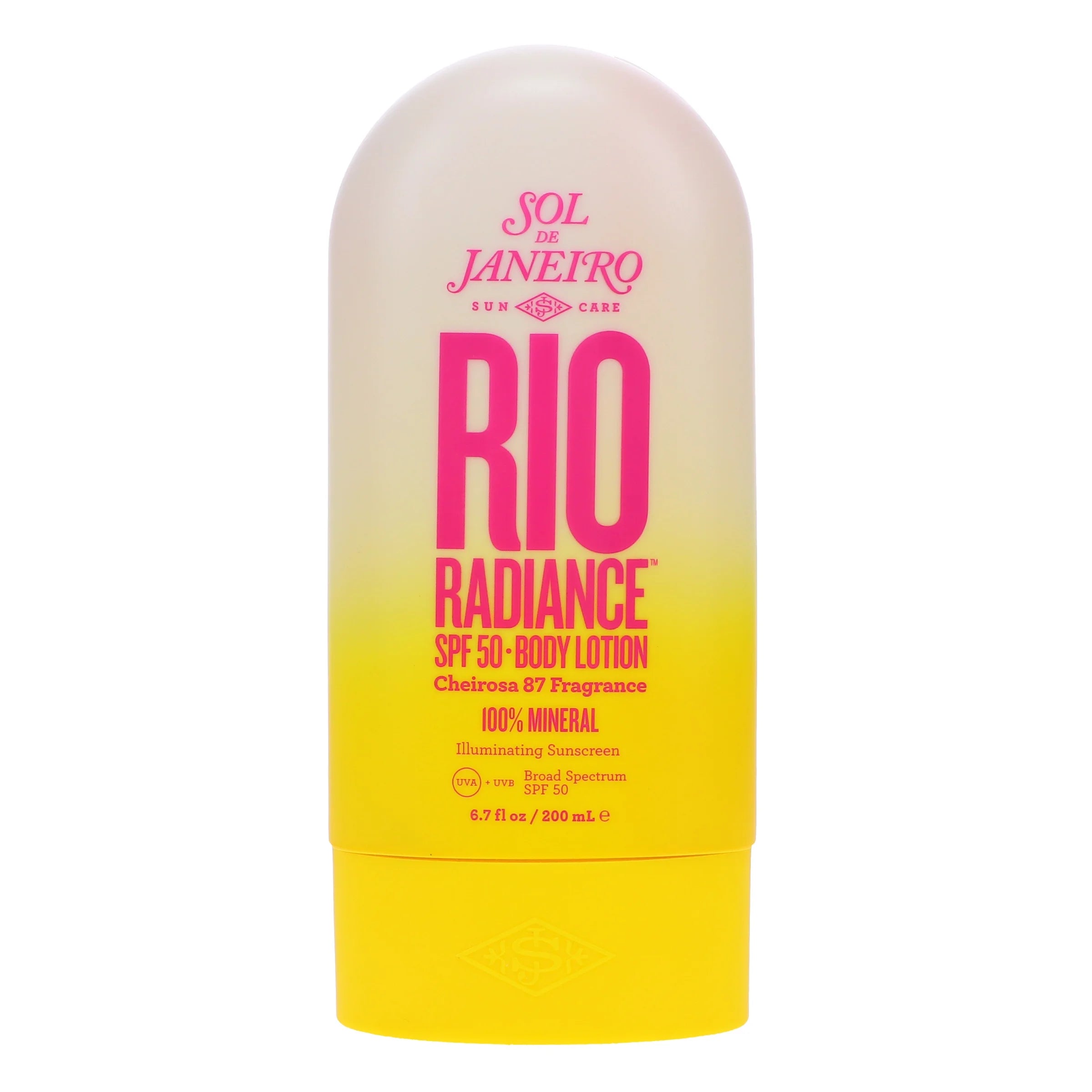 Rio Radiance SPF 50 Body Lotion Cheirosa 87 Fragrance 6.7 Oz