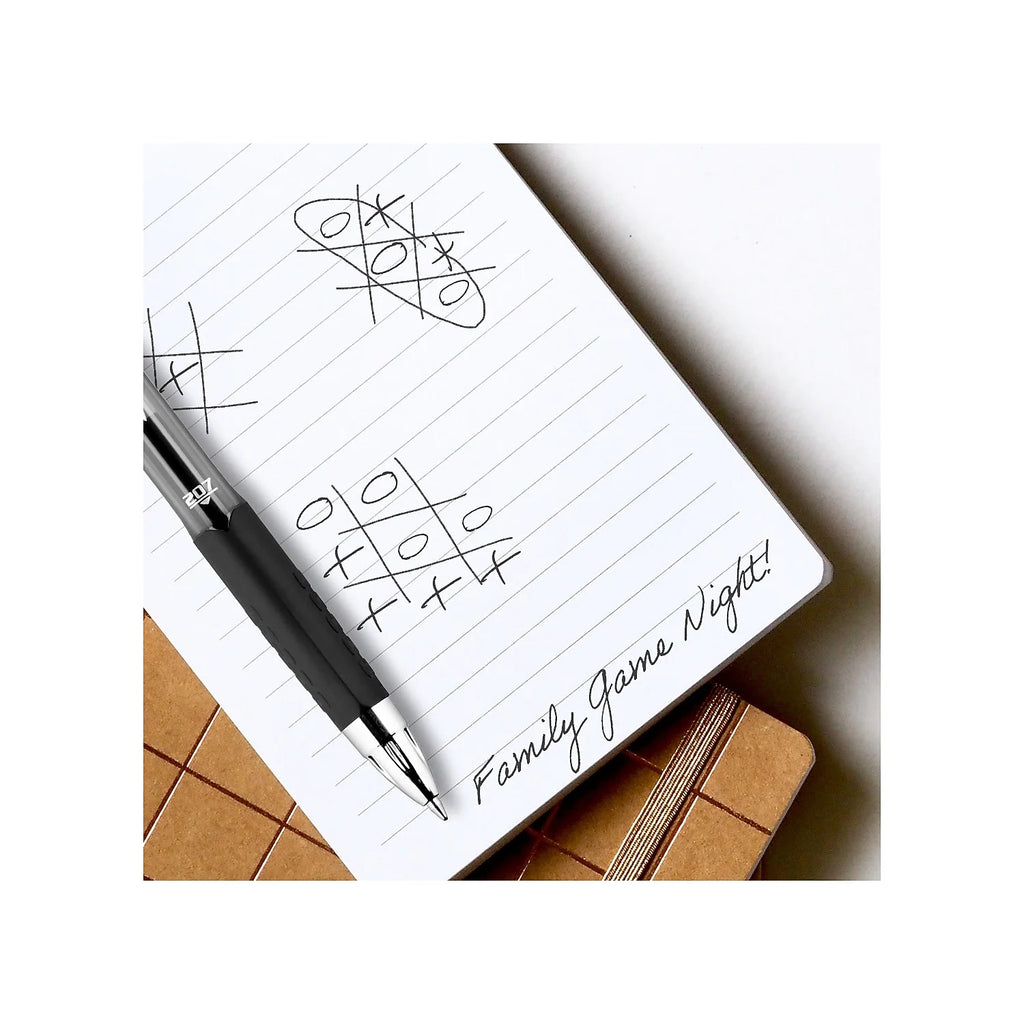 Uni-Ball 207 Retractable Gel Pens, Medium Point (0.7Mm), Black, Box of 36