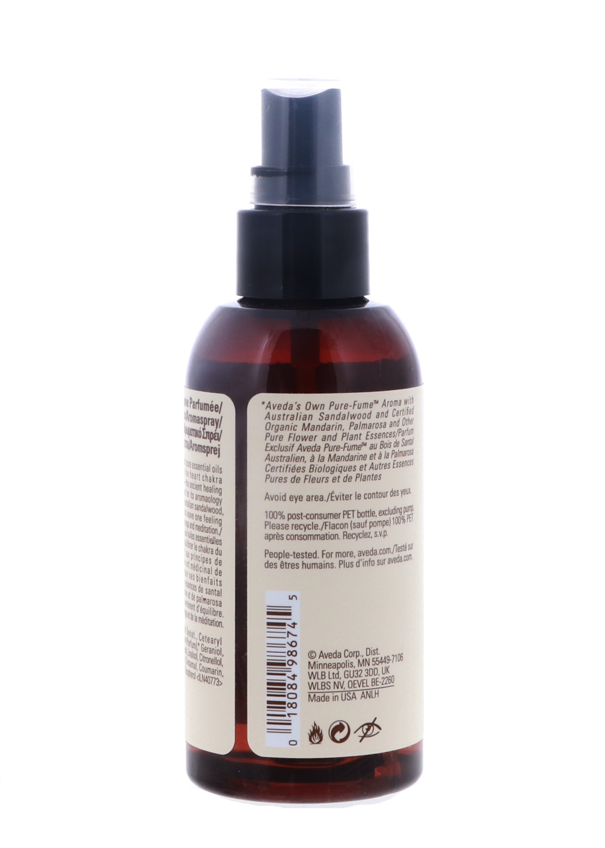 Chakra 4 Balancing Pure-Fume Mist Harmony for Unisex - 3.4 Oz