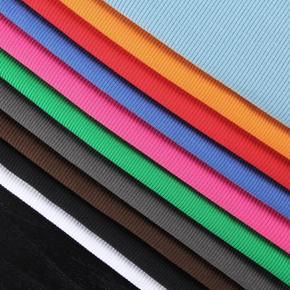 Women'S Sleeveless Shirt Ribbed Fitted Scoop Neck Basic Crop Tank Top Cropped