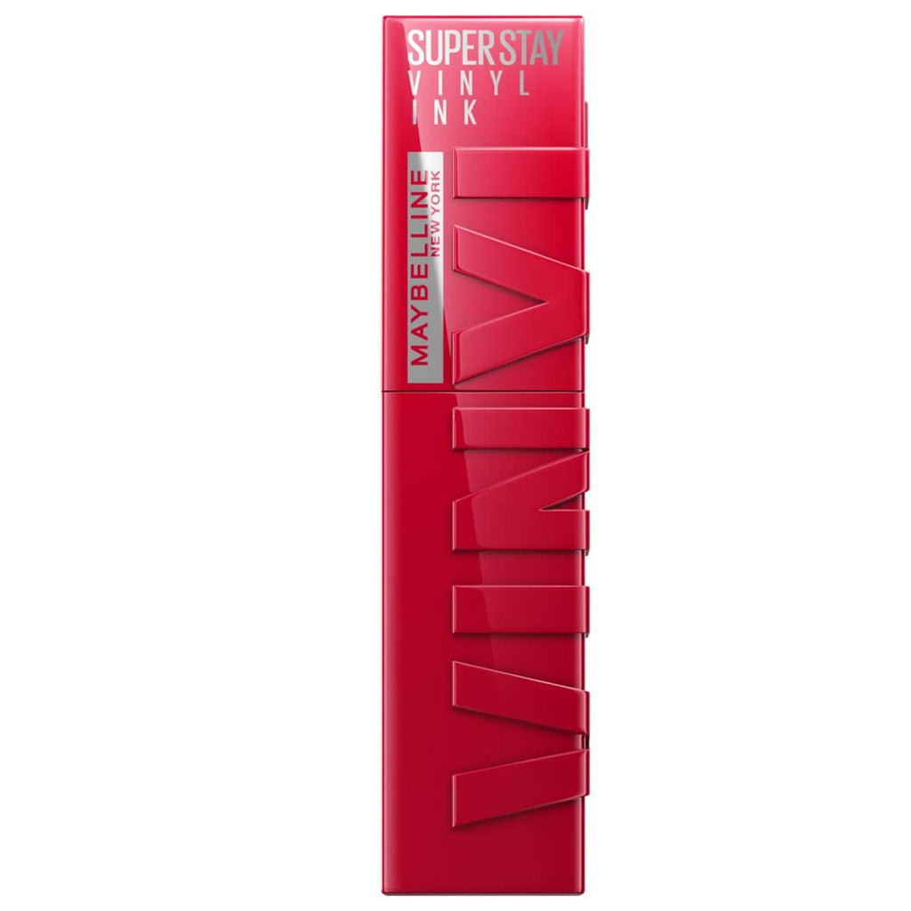 Super Stay Vinyl Ink Longwear No-Budge Liquid Lipcolor Makeup Bundle with Royal Deep Wine Red 0.14 Fl Oz and Wicked Cool Red 0.14 Fl Oz Lipsticks